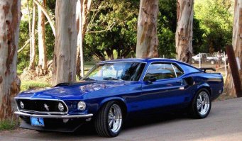 Мне эта больше нравится! Ford Mustang Mach1 Fastback 1969