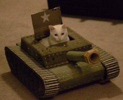 Нафига танк продает, если появился рыжий боец??
У такого танкиста есть и конкуренты и союзники )))):