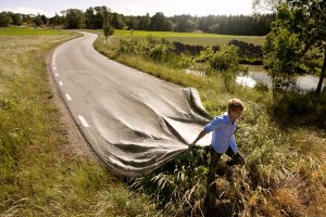 Петербургские чиновники «отремонтировали» пешеходную дорожку фотошопом 