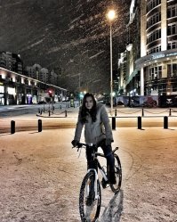 Я не понял тут судя по комментарию транс? ибо пишет в мужском роде
Когда купил велик на осенней распродаже и выехал на улицу