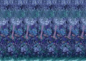 Французский художник рисует граффити в амазонских джунглях