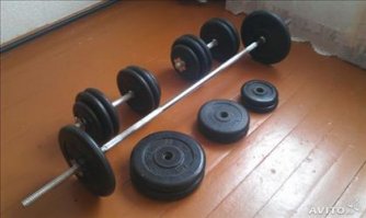 С первой фотки, подумал-для тяжей,что на гриф насаживается(блин-наебас)