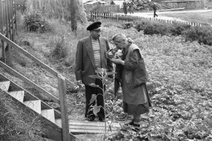 редкие фотографии со съёмочной площадки фильма "ЛЮБОВЬ И ГОЛУБИ"