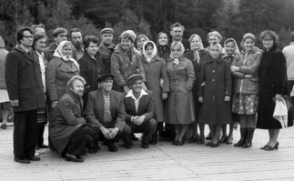 редкие фотографии со съёмочной площадки фильма "ЛЮБОВЬ И ГОЛУБИ"