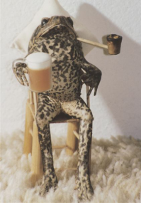 Храбрые лягушки решили станцевать на спине у крокодила