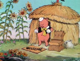 Деревянная хижина посреди леса в Нидерландах