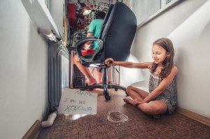 Папу и WoT выселили на балкон!