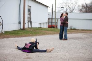 Как то так снимали.