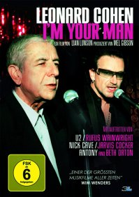Леонард Коэн: Я твой мужчина (Leonard Cohen...)Документальный, биография, музыка. Режиссер: Лиан Лунзон. В ролях: Леонард Коэн, Марта Вейнрайт, Бет Ортон и др. Этот фильм — посвящение знаменитому канадскому писателю, поэту, композитору и исполнителю Леонарду Коэну.