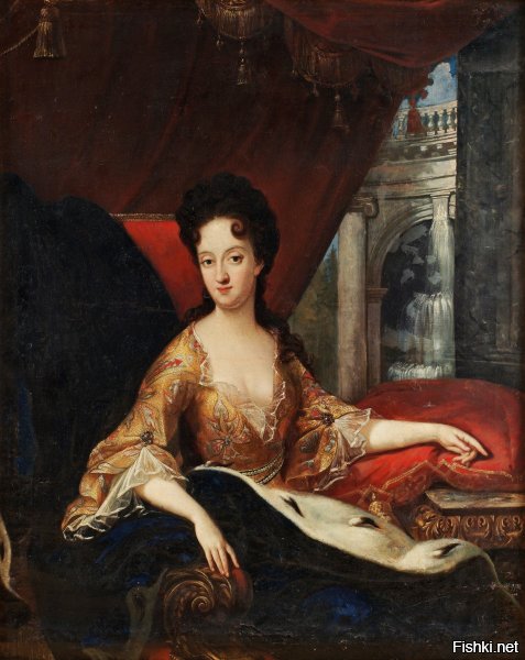 В морду.
Гонорар получил другой художник, Давид фон Крафт. И не только гонорар, но ещё и дворянство. "За заслуги перед королевской семьёй в 1719 году живописец был возведён королевой Ульрикой Элеонорой в дворянское достоинство."