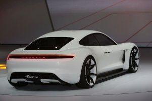 Porsche Mission E electric car