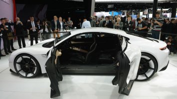 Porsche Mission E electric car