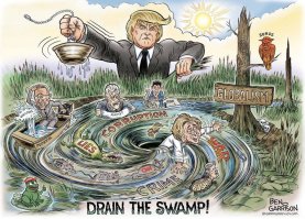 Победа Трампа глазами карикатуристов со всего света
