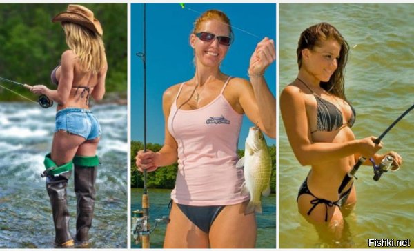 Мишель Клаватт — ошеломляющая блондинка, обожающая рыбную ловлю в бикини