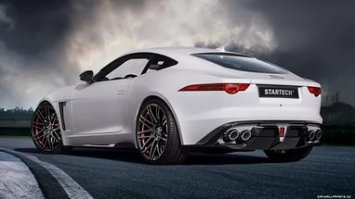 Это скорее в феррари въехал ягуар , никакой красоты линий, типичное видение концепции ламбо семилетним!)))