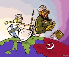 Правильно, я считаю. И вообще, если в их стране интервенты, война, так почему они не защищают ее? Они просто обезьяны, которые хотят жить нахаляву, хотят везде видеть ислам свой, не уважают ни культуру, ни коренных жителей Европы. Вон их!