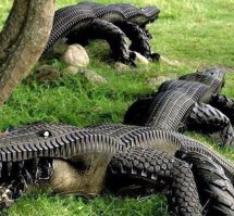 Братья наши меньшие из подручных материалов - удивительный креатив