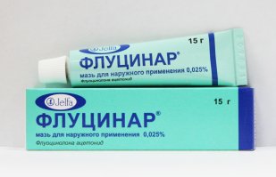 У меня экзема на руках была,спаслась только флуцинаром.Хотя до этого и в больнице лежала и уколы кололи и мази другие мазала.
