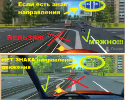 Водитель Шкоды конечно не прав, но просто нужно его было пропустить, притормозив. Ну Бог с ним!  Что в этом трудного?  Я с вами не согласен, что как вы написали: "Поворот с трамвайных путей разрешён если на это указывает знак висящий над ними, а если его нет, будь добр следовать знакам над полосами". Это совершенно не так!  "Учите ПДД, а я бы Рега укатал бы [мат] в сугроб .учитель нашёлся. " - укатать в сугроб к хорошему не приводит. 21 век тут, а укатаете как в средневековье. Вам лучше еще разок освежить знания ПДД. Лень открывать книжечку? Есть онлайн экз.билеты и пдд. Зайдите в   Удобно там. Всего хорошего ;)