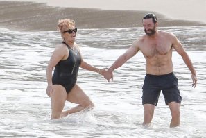 Хью Джекман с женой Деборрой-Ли Фернесс