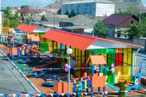 Ну вот некоторые, это детские сады в Учкекене и в Карачаевске. И одно фото школы, с открытия нет к сожалению.