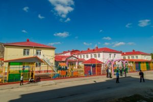 Ну вот некоторые, это детские сады в Учкекене и в Карачаевске. И одно фото школы, с открытия нет к сожалению.