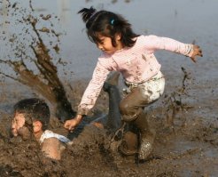 Детские площадки в Нидерландах - вперёд, в прошлое!