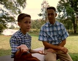 Два Форреста Гампа - Майкл Коннер Хамфрис и Том Хэнкс.