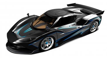 Arash AF10 Hybrid Racer - 2080 л. с., уже открыт предзаказ. Lyons Motor Car проиграли, даже не представив автомобиль.