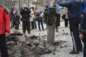 Я не пишу чего не было... Это был именно Смерч, а расстояние от Горловки достаточное, в дальность Смерча укладывается..