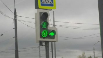 Вы, похоже, правил не знаете!
Я поясню. 
На светофоре с первой картинки можно поворачивать направо даже если не горит стрелка
На светофоре со второй картинке повернуть направо можно только под стрелку.

Судя по минусам, как минимум 3 человека этого не знают!