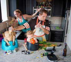 Ха-ха-ха! Только со второго раза понял, что тут происходит :))))