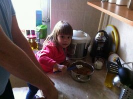 Когда батя берется за воспитание ребенка!