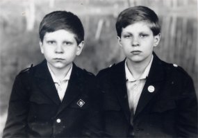 Молодые Фабио Капелло, Саша и Федя Емельяненко, Криштиану Роналду)