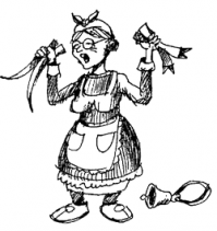 Хозяйка вылечила невроз у козы с помощью маскарадного костюма