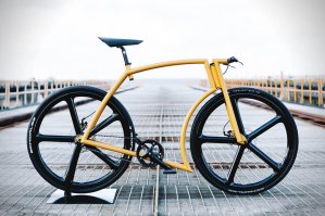 Велосипед в стиле Ламбо, но не от Ламбо. Сделан энтузиастами.