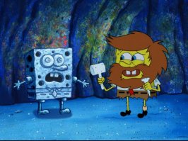 Губка Боб Квадратные Штаны поет песню Chop Suey 
