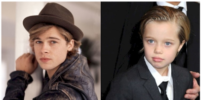 Не хочу расстраивать автора, но на фото их дочь, Шайло Нувель Джоли-Питт