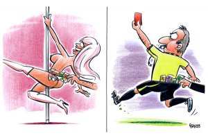 Вот в чем разница между  футболом и хоккеем!