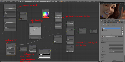 Для всезнаек, которые в фотошопе собрались делать 3D портреты. Чувак нереально крут, с учетом того, что фигачит все в Блендере. Вот его инстаграм - . И пару скринов для понимания.