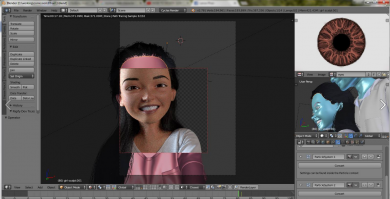 Для всезнаек, которые в фотошопе собрались делать 3D портреты. Чувак нереально крут, с учетом того, что фигачит все в Блендере. Вот его инстаграм - . И пару скринов для понимания.