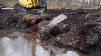 Ясное дело, если из болота достают в таком состоянии.