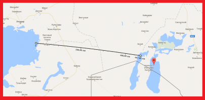 я одного понять не могу, почему нельзя прорыть искусственный канал от Каспийского моря до Аральского моря? Там расстояние то около 470км