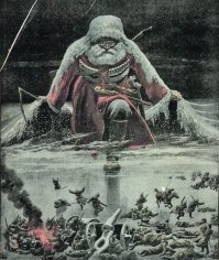 каждый раз забывают о расовых русских и советских полководцах, внёсших огромный вклад в разгром многократных вражеских вторжений в нашу Родину - генерал Мороз, маршал Грязь и полковник Распутица!