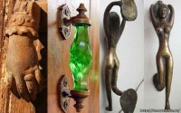 Красота и удивительная фантазия мастеров  дверных ручек