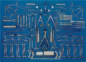 Найдите отличия.
Большой хирургический набор