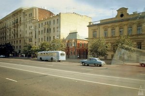 Садовое кольцо.От пл.Восстания в сторону Маяковки.