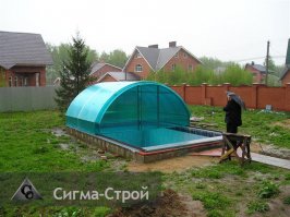 Эконом вариант дачного бассейна