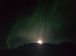 Северное полярное сияние