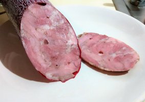 Колбаса вареная, домашняя